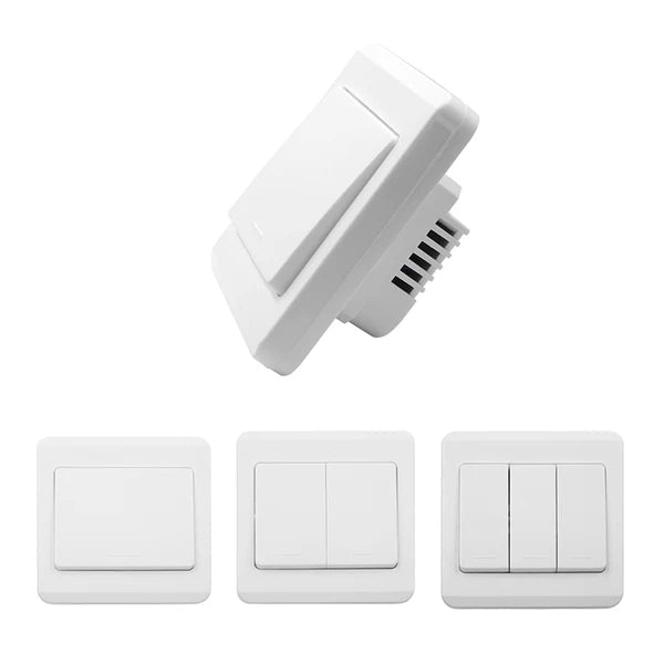 QIACHIP 433Mhz RF Remote Control Switch Dual Control Zero FireWire 86 Wall Panel Wireless Receiver For Light Lamp Bulb Smart Home SK301/2/3 - Hengs