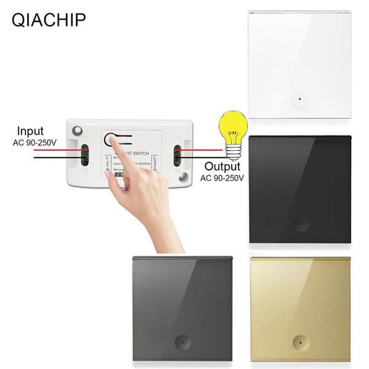 QIACHIP 433 Mhz Wireless RF receiver remote control Switches 220V Home Automation KR2201D - Hengs