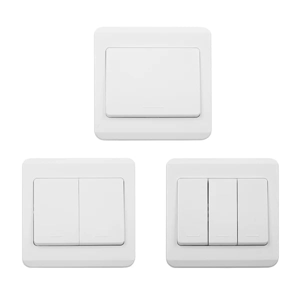 QIACHIP 433Mhz RF Remote Control Switch Dual Control Zero FireWire 86 Wall Panel Wireless Receiver For Light Lamp Bulb Smart Home SK301/2/3 - Hengs