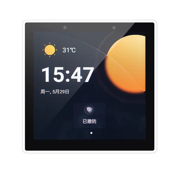 QIACHIP CKPanel PRO Smart Home Control Panel Wall Thermostat Display Scene Switch For Alexa Google Home, Built - in ZigBee Gateway Smart Scene Wall Switch - Hengs