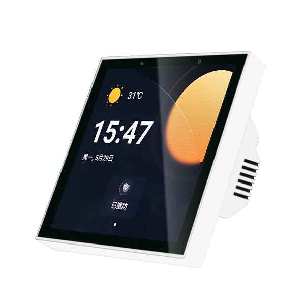 QIACHIP CKPanel PRO Smart Home Control Panel Wall Thermostat Display Scene Switch For Alexa Google Home, Built - in ZigBee Gateway Smart Scene Wall Switch - Hengs