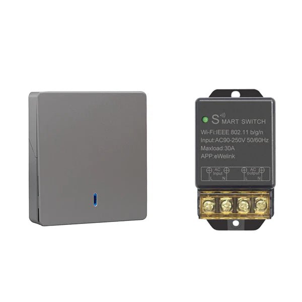QIACHIP KR2201BY 30A WiFi Smart Switch | High Power 90 - 250V | Alexa & Google Home | eWelink App - Hengs