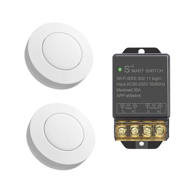 QIACHIP KR2201BY 30A WiFi Smart Switch | High Power 90 - 250V | Alexa & Google Home | eWelink App - Hengs