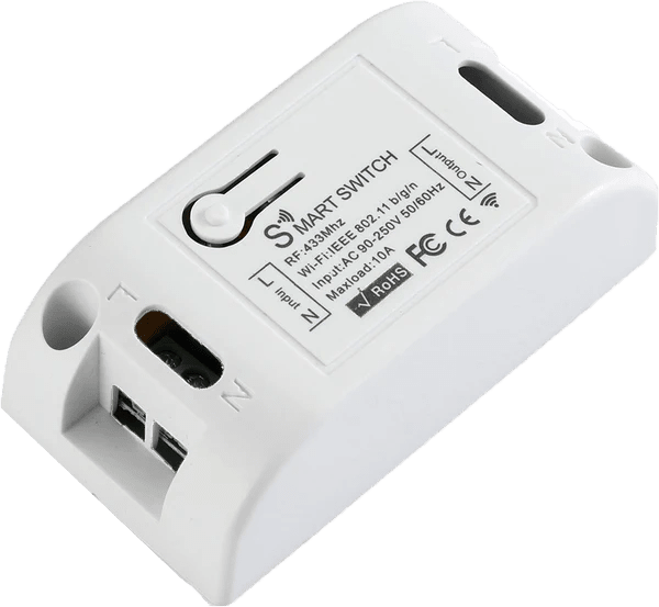 QIACHIP KR2201W 220V 1CH WiFi Smart Light Switches | Home Automation Google Home | 433MHz - Hengs