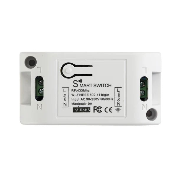 QIACHIP KR2201W 220V 1CH WiFi Smart Light Switches | Home Automation Google Home | 433MHz - Hengs