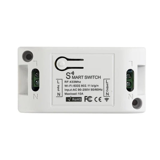 QIACHIP KR2201W 220V 1CH WiFi Smart Light Switches | Home Automation Google Home | 433MHz - Hengs